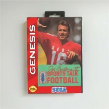 Joe Montana 2 Sports Talk Football – USA Cover With Retail Box 16 Bit MD Game Card for Sega Megadrive Genesis Video Game Console Joe Montana 2 Sports Talk Football - USA Cover With Retail Box 16 Bit MD Game Card for Sega Megadrive Genesis Video Game Console