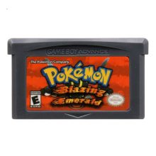 Pokemon Blazing Emerald Pokemon Blazing Emerald US Game Boy Advance GBA 32-bit