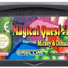 Magical Quest 3 starring Mickey and Donald Magical Quest 3 starring Mickey and Donald US Game Boy Advance GBA 32-bit
