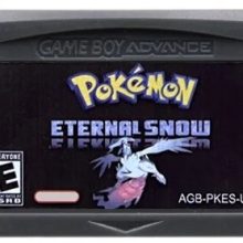 Pokemon Eternal Snow Pokemon Eternal Snow Game Boy Advance GBA 32-bit