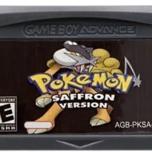 pokemon Saffron pokemon Saffron Game Boy Advance GBA 32-bit